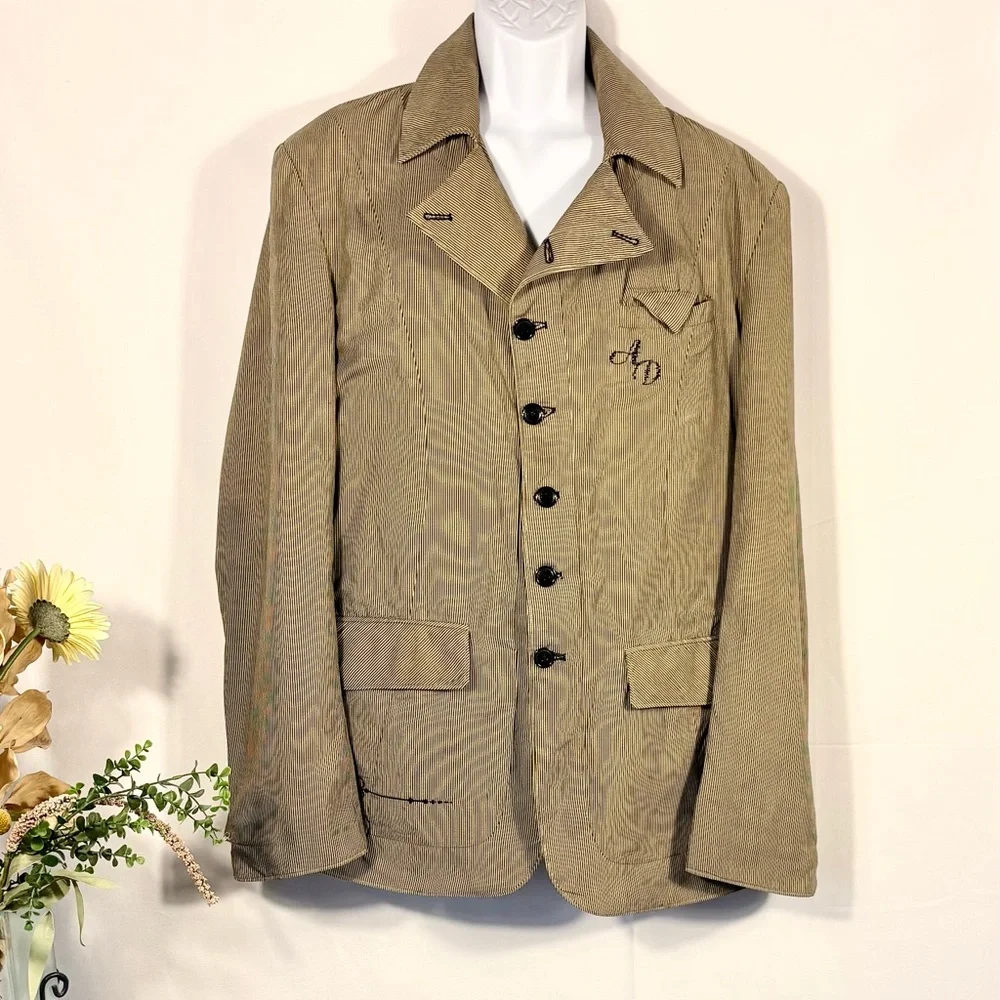 Artful Dodger Heritage Tailor Pinstripe Jacket Rare Limited Run Vntg XXL (XL) 🧡